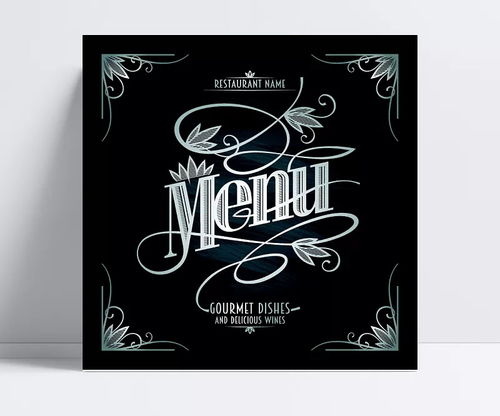 精美別致的菜單圖片矢量素材 賦能廣告與品牌設(shè)計(jì)的多元應(yīng)用